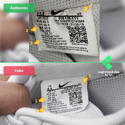 how to spot fake shoes|nike authenticity check.